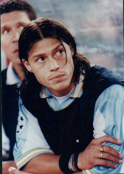 Matias Almeyda trong khoảng thời gian ở AC Parma (ảnh: 123people)